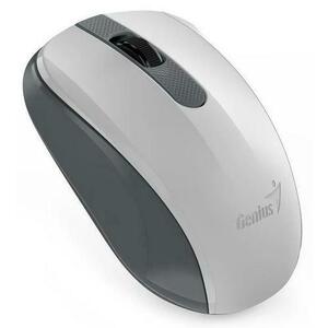 Mouse Genius, „NX-8008S”, PC sau NB, wireless, 2.4GHz, optic, 1200 dpi, butoane/scroll 3/1 (Alb/Gri) imagine