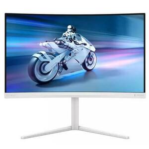 Monitor Gaming VA LED Philips 27inch 27M2C5201L/00, Full HD (1920 x 1080), HDMI, DisplayPort, Ecran curbat, 180 Hz, 1 ms (Alb) imagine