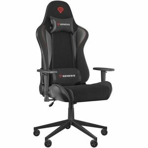 Scaun Gaming Genesis NITRO 440 G2, Baza Metalica, Tesatura SensiMesh, Spatar Textil Ajustabil 150°, Perna Lombar si Gat, Max 120 kg., Roti 60mm cu Invelis CareGlide Antiscratch (Negru) imagine