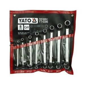 Set chei inelare cu cot Yato YT-0396, 6-22mm imagine