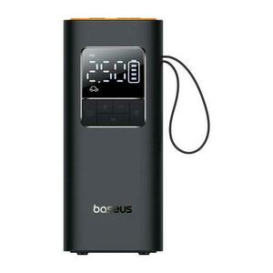 Compresor Auto Baseus SuperMini Pro C11159300111-00, 16000 rpm, Wireless, 50 W, Display digital LCD (Negru) imagine