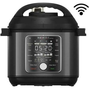 Multicooker Instant Pot Pro Plus 6, 10 programe, 6 L, 1200 W, Control tactil, Wi-Fi (Negru) imagine