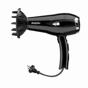 Uscator de par BaByliss D374DE, 2000W, Ionizat, Negru imagine