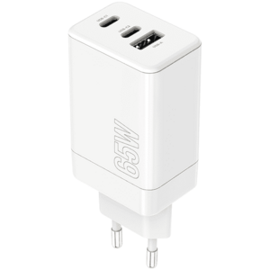 Incarcator Retea MaXlife MXTC-08-65ACC, 65W, 3A, 1 x USB-A, 2 x USB-C, Alb imagine