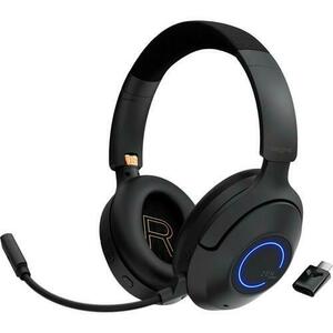 Casti Gaming Wireless Creative Zen Hybrid Pro Classic, Bluetooth, ANC, Autonomie pana la 100 ore (Negru) imagine