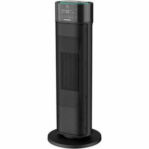 Radiator ceramic cu umidificare Heinner HCH-LH2000BK, 2000 W, Functie umidificare, Display LED, Control touch, Telecomanda, Fucntie ECO, Oprire automata, Functie Oscilare, Negru imagine