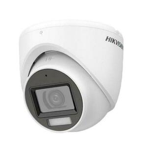 Camera Hikvision Turret Smart Hybrid Light ColorVu DS-2CE76D0T- LMFS(2.8MM), 2MP, Senzor CMOS, 2.8/3.6mm, IP67 (Alb) imagine