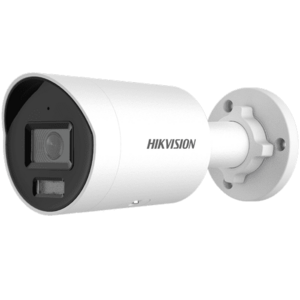 Camera de supraveghere Hikvision DS-2CD2023G2-IU28D, 2MP, 2, 8 mm, H265+, IP67, IR30m, ICR, WDR, 3DNR, SD, PoE (Alb) imagine