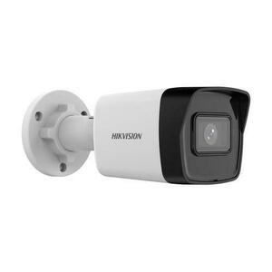 Camera supraveghere exterior IP Hikvision DS-2CD1043G2-IUF28, 4 MP, 2.8 mm, IR 30 m, PoE, microfon, slot card (Alb) imagine