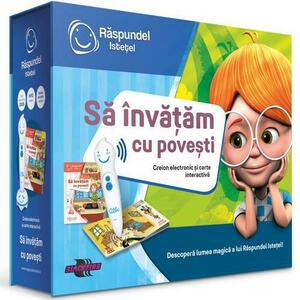 Set Raspundel Istetel - Carte si creion, Sa invatam cu povesti imagine