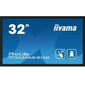 Ecran inteligent LED Iiyama 32inch TF3239AS-B1AG, Ultra HD (3840 x 2160), HDMI, DisplayPort, Boxe (Negru) imagine