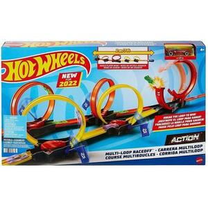 Set masinute Hot Wheels Pista Luping Race imagine