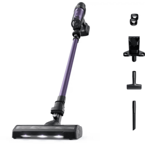 Aspirator vertical Tefal X-Pert 7.60 TY6A31, 140 W, Autonomie 45 minute, Iluminare LED, Recipient 0.44 l (Violet/Negru) imagine