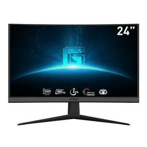 Monitor Gaming VA LED MSI 23.6inch G24C6 E2, Full HD (1920 x 1080), HDMI, DisplayPort, Ecran curbat, 1 ms (Negru) imagine