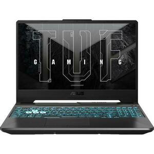 Laptop Gaming ASUS TUF A15 FA506NF (Procesor AMD Ryzen™ 5 7535HS (16M Cache, up to 4.55 GHz) 15.6inch FHD, 16GB, 512GB SSD, nVidia GeForce RTX 2050 @4GB, Negru) imagine