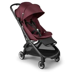 Carucior Bugaboo Butterfly, 6 luni - 4 ani, max 22 kg (Negru/Visiniu) imagine