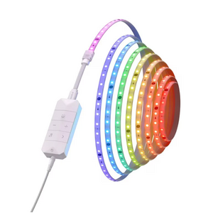 Banda LED Smart multicolor HD Nanoleaf Lightstrip, control vocal, WiFi, RGB imagine