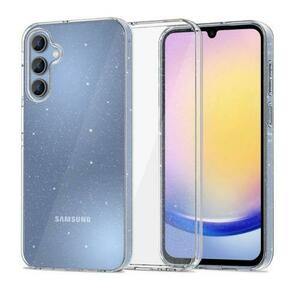 Husa pentru Samsung Galaxy A16 5G A166 / A16 4G A165, Tech-Protect, Flexair Glitter, Transparenta imagine