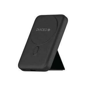 Acumulator extern Dviced DV400001, Incarcare Wireless, 10000mAh, 20 W (Negru) imagine