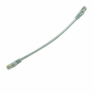 Cablu retea-patchcord CAT6 FTP, Lanberg 43612, 2 X RJ45, lungime 25cm, AWG26, 10Gb/s-250MHz, de legatura retea, ethernet, Gri imagine