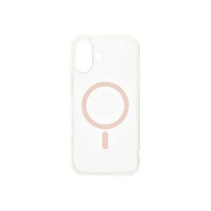 Husa Protectie Spate Dviced DV511008, Magsafe, pentru iPhone 16 (Roz/Transparent) imagine