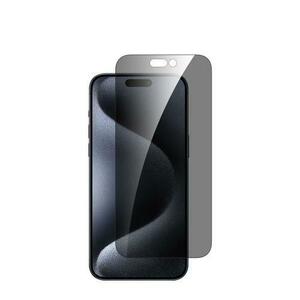 Folie protectie sticla privacy Dviced DV520008 pentru iPhone 15 Pro (Negru/Transparent) imagine