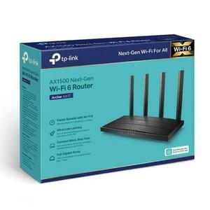 Router Wireless TP-Link ARCHER AX17, Gigabit, Dual-Band, Wi-Fi 6, AX1500, 4 antene externe (Negru) imagine