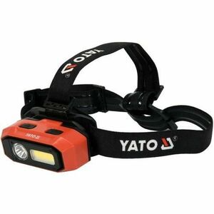 Lanterna LED pentru cap YATO, cu acumulator Li-Ion 3.7 V, 800 Lm imagine