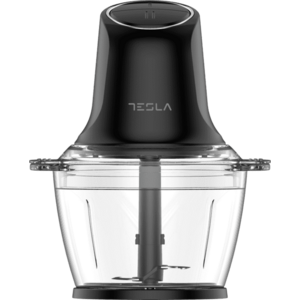 Tocator Tesla FC300B, 500 W, 1 l, 2 viteze, Bol sticla, lame inox (Negru) imagine