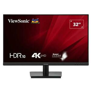 Monitor VA LED VA3208-4K-HD ViewSonic 31.5inch VA3208-4K-HD, UHD (3840 x 2160), HDMI, DisplayPort (Negru) imagine