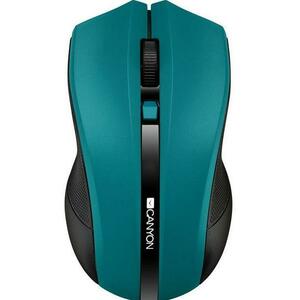 Mouse Wireless Optic Canyon CNE-CMSW05G, 1600 DPI (Verde) imagine