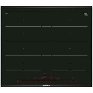 Plita incorporabila Bosch PXY675DC1E, Inductie, 4 zone de gatit, FlexInduction Plus, PerfectFry, 60 cm (Negru) imagine