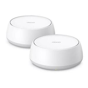 Router wireless TP-LINK 2.5Gigabit DECO BE25, Dual-Band, WiFi 7, 2Buc imagine