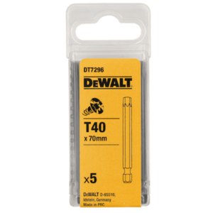 Biti DeWALT DT7296-QZ, T40x70mm, 5 buc imagine