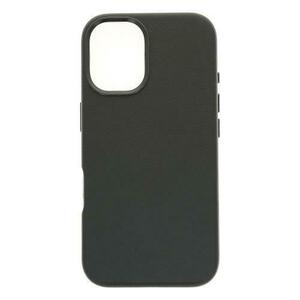 Husa Protectie Spate Dviced DV512001, Piele, Magsafe, pentru iPhone 16 (Negru) imagine