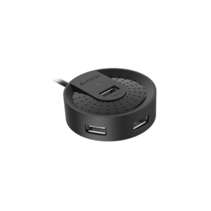 Hub A4Tech HUB-20-BK, 4x USB 2.0 (Negru) imagine