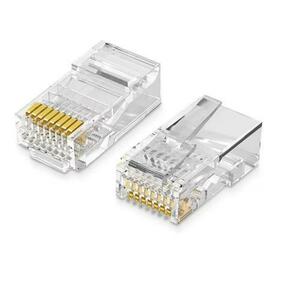 Conector Retea UGREEN NW110, RJ45, Cat5, Set 50 bucati imagine