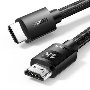 Cablu Audio si Video HDMI la HDMI UGREEN HD119, 1 m, 4K UHD, Negru imagine