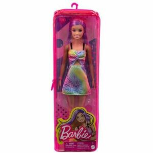 Papusa Barbie Fashionistas Blonda cu suvite mov imagine