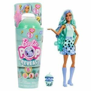 Papusa Barbie Pop Reveal - Bubble Tea, Green Tea imagine