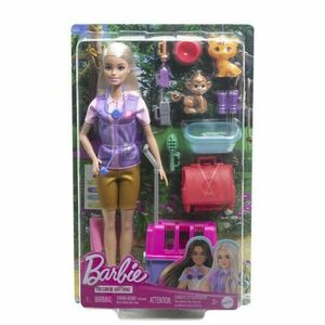 Set de joaca Barbie You can be, animalutele din jungla imagine