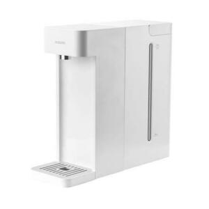 Dispenser de apa firbinte instant Xiaomi BHR9018EU, Rezervor 3 l, 4 trepte temperatura, Inox, Optiune conectare la bidon, Auto-curatare, Display LED (Alb) imagine