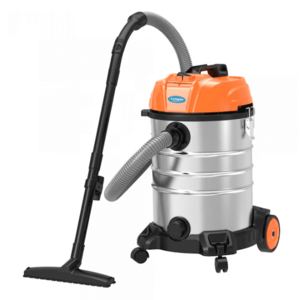 Aspirator multifunctional Limpio LWD-30X2, 1400W, 30L (Portocaliu/Argintiu) imagine