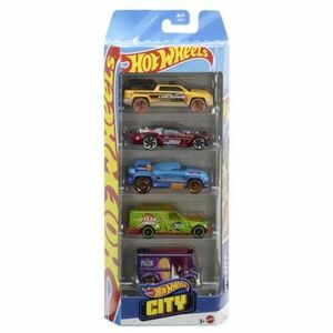 Set 5 masinute Hot Wheels - City imagine