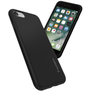 Protectie Spate Spigen Liquid Air 042CS20511 pentru iPhone 8 / 7 (Negru) imagine