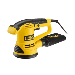 Slefuitor orbital Stanley FME440K-QS, 125mm, 480W, 4000-12000 vibratii/min (Galben/Negru) imagine