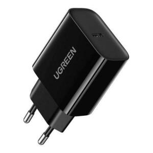 Incarcator retea Ugreen CD137, 20W, 1x USB-C, PD, Negru imagine