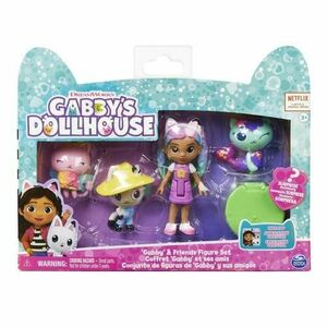 Set 4 figurine Gabby's Dollhouse, Gabby si prietenii ei imagine