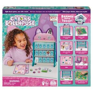 Joc Gabby's Dollhouse Games HQ, 8 in 1 imagine