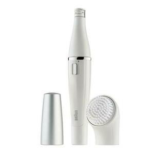 Epilator facial Braun Face 810, 10 pensete, Autonomie 50 minute (Alb) imagine